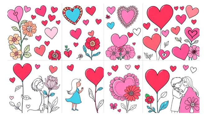 Valentines Day Coloring Pages