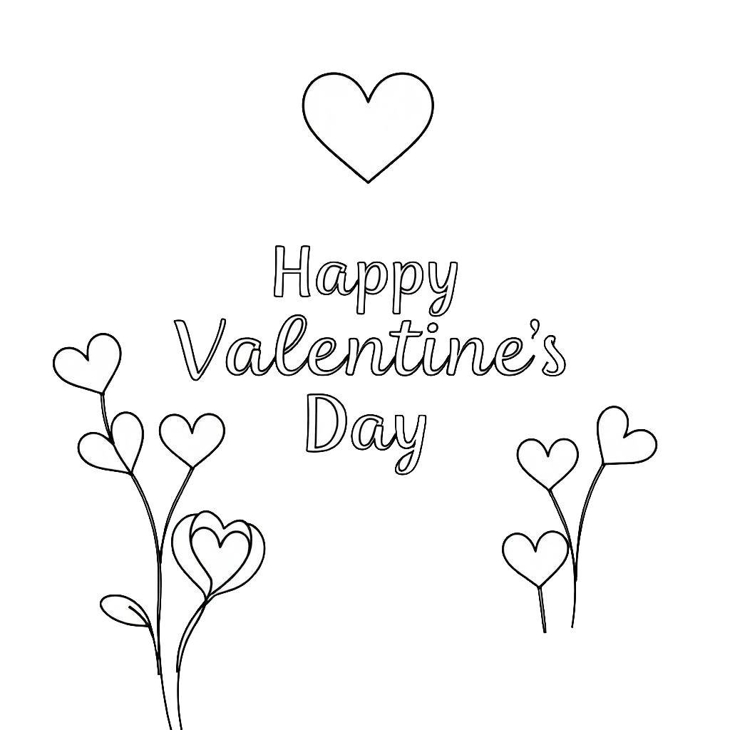 Adult Coloring Pages Valentines Day