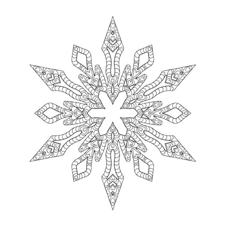 Adult Coloring Winter Adult Coloring Winter Coloring Page
