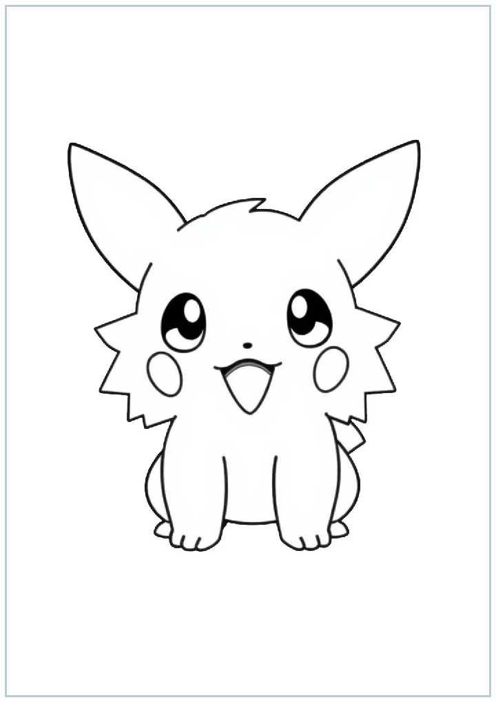 Adult Pokemon Coloring Sheets Coloring Page