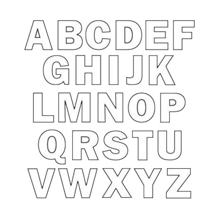 Alphabet Coloring Printables Coloring Page