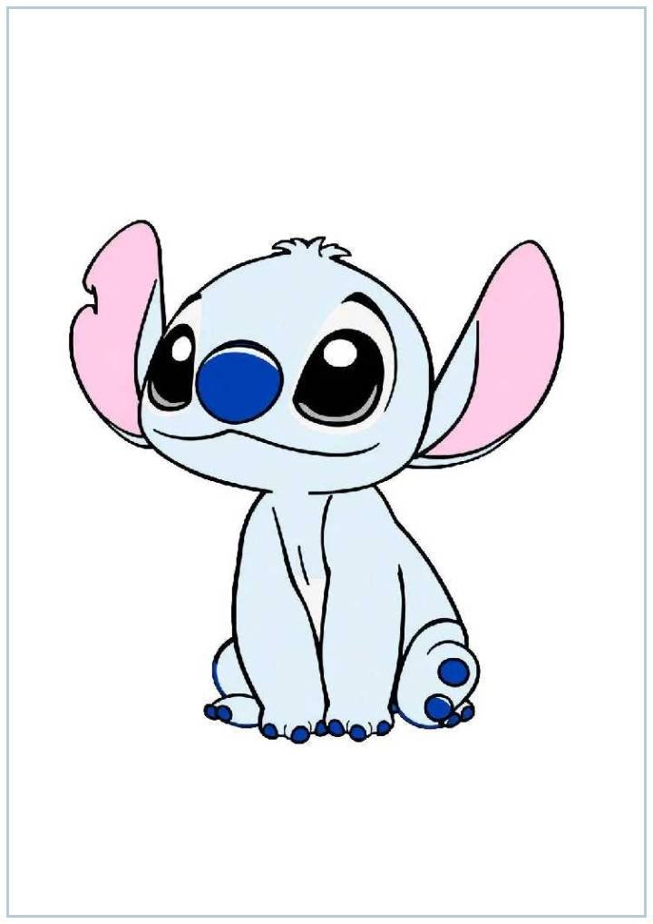 Cute Stitch Coloring Pages - Free Printable Sheets