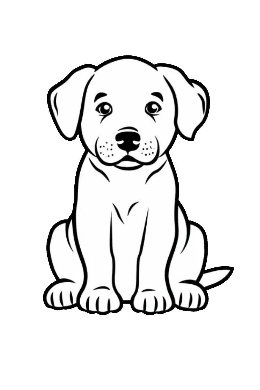 Dog Coloring Sheets