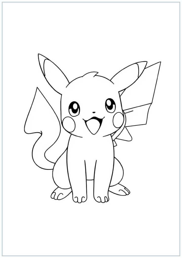 Free Printable Pokemon Coloring Sheets Coloring Page