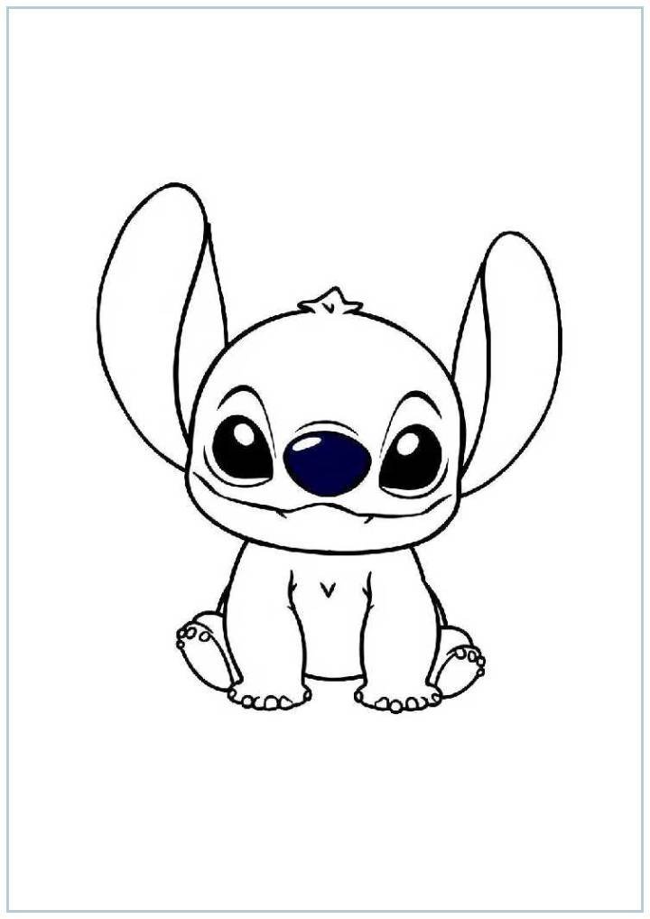 Free Stitch Colouring Pages