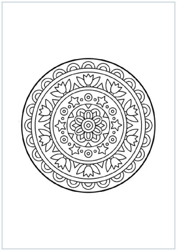Mandala Coloring Pages For Adults