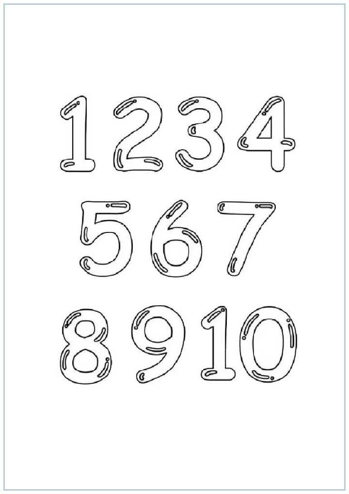 Number Coloring Pages Free PDF Printables Xcoloring Number Coloring Pages Free PDF Printables Xcoloring