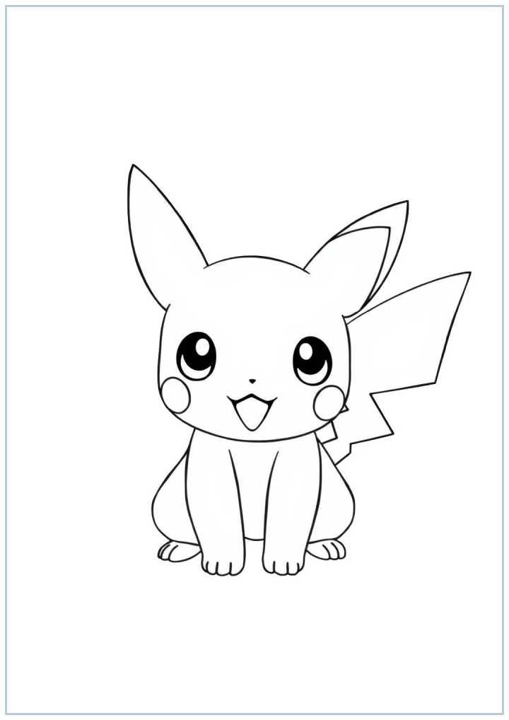 Pokemon Character Coloring Sheets Coloring Page