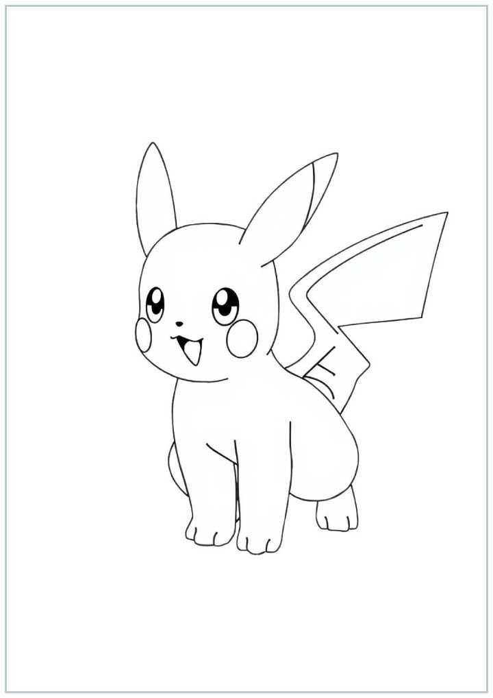 Pokemon Coloring Sheets For Free Coloring Page