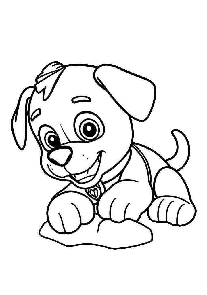 Printable Paw Patrol Coloring Pages