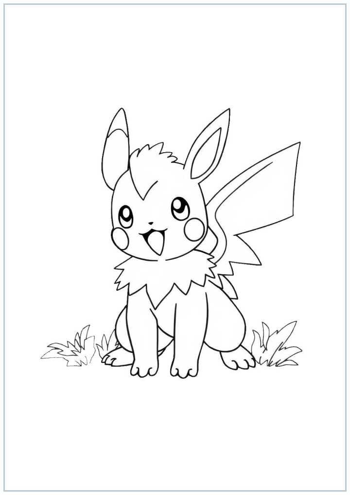 Printable Pokemon Coloring Sheets Coloring Page