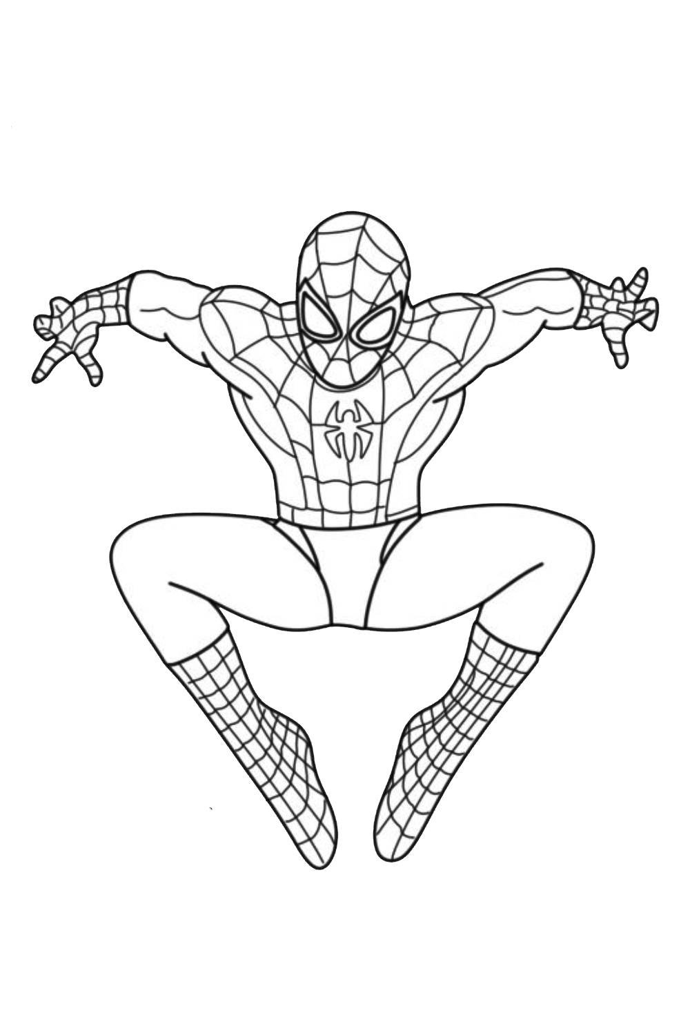 Spider Man Coloring Sheets