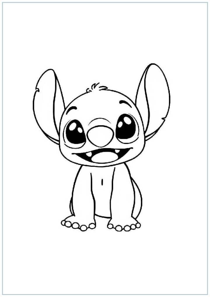 Stitch Cartoon Coloring Pages Stitch Cartoon Coloring Pages - Free Printable Sheets