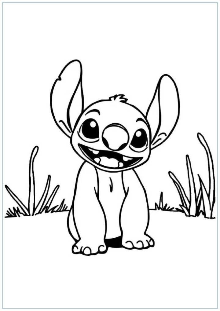 Stitch Character Drawing Pages Stitch Character Drawing Pages - Free Printable Sheets