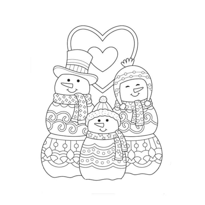 Winter Printable Coloring Sheets Winter Printable Coloring Sheets Coloring Page