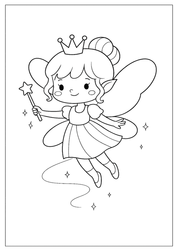 Adorable Fairy Princess Page