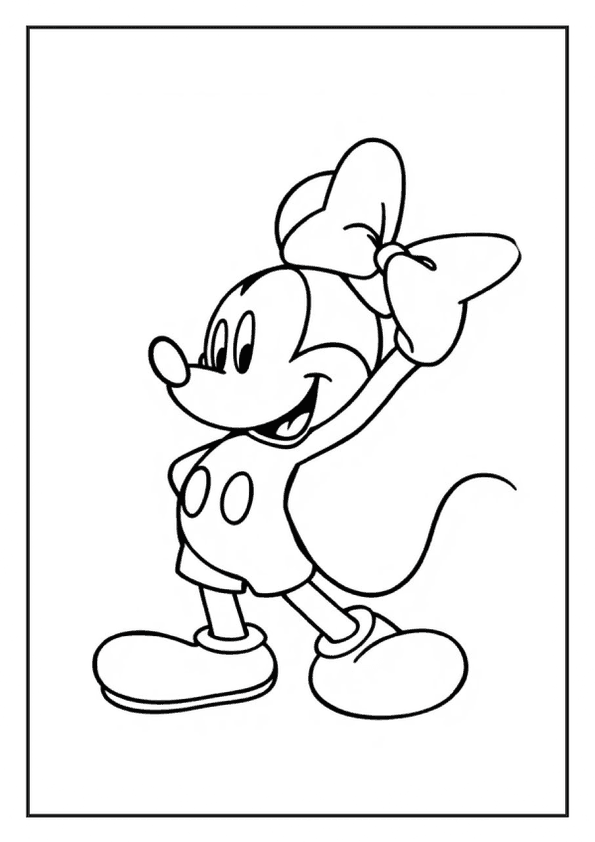 Adorable Minnie Mouse Page