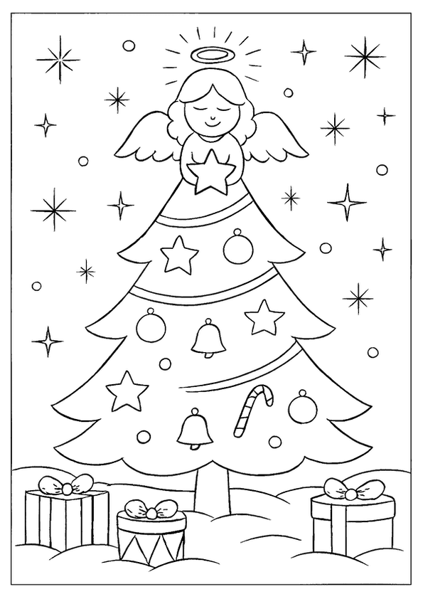 Angel Top Christmas Tree
