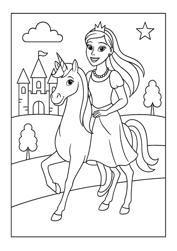 Barbie Magical Unicorn Ride