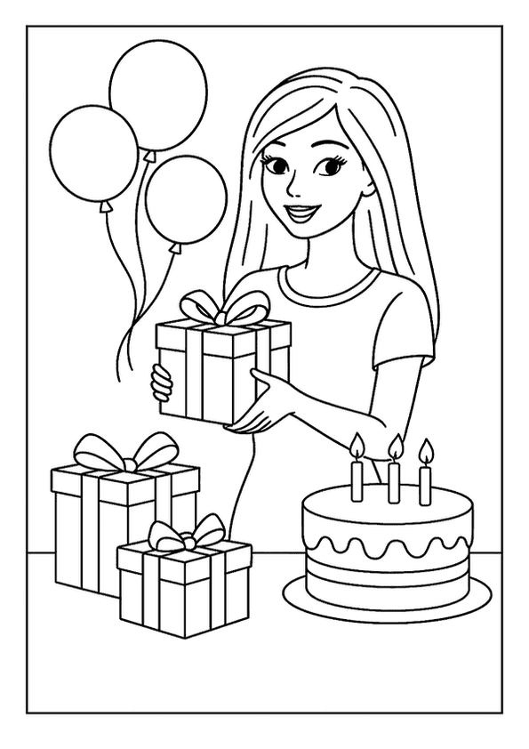 Barbie Plans Birthday Surprise