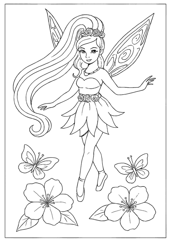 Beautiful Fairy Kids Art