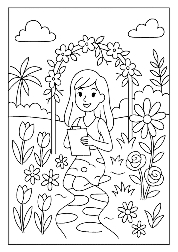 Blooming Garden Escape Art