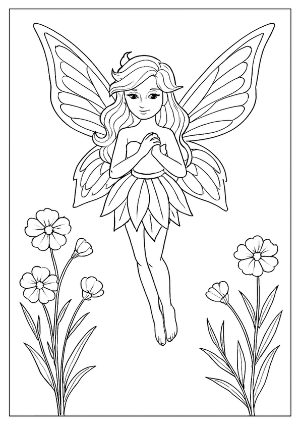 Blossom Fairy Printable Art