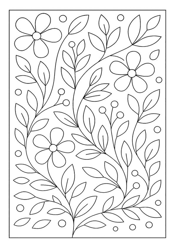 Botanical Harmony Line Work