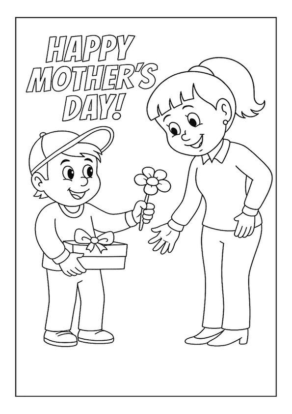 Child Surprises Mom Joyfully