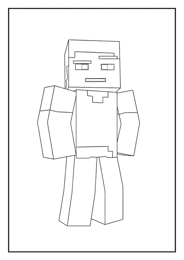 Classic Minecraft Character Page