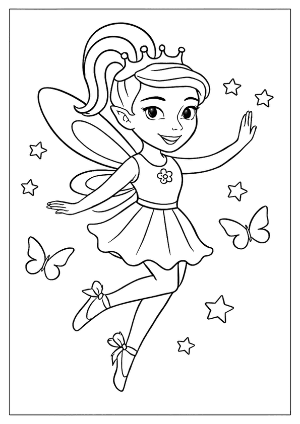 Cute Fairy For Girls
