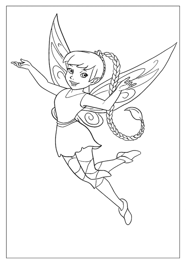 Cute Fairy Smiling Art