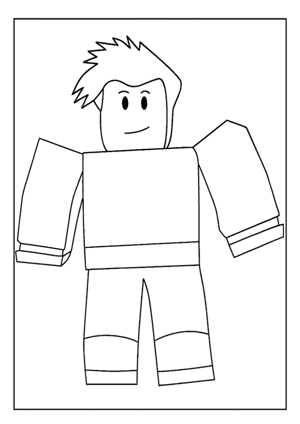 Cute Roblox Coloring Fun