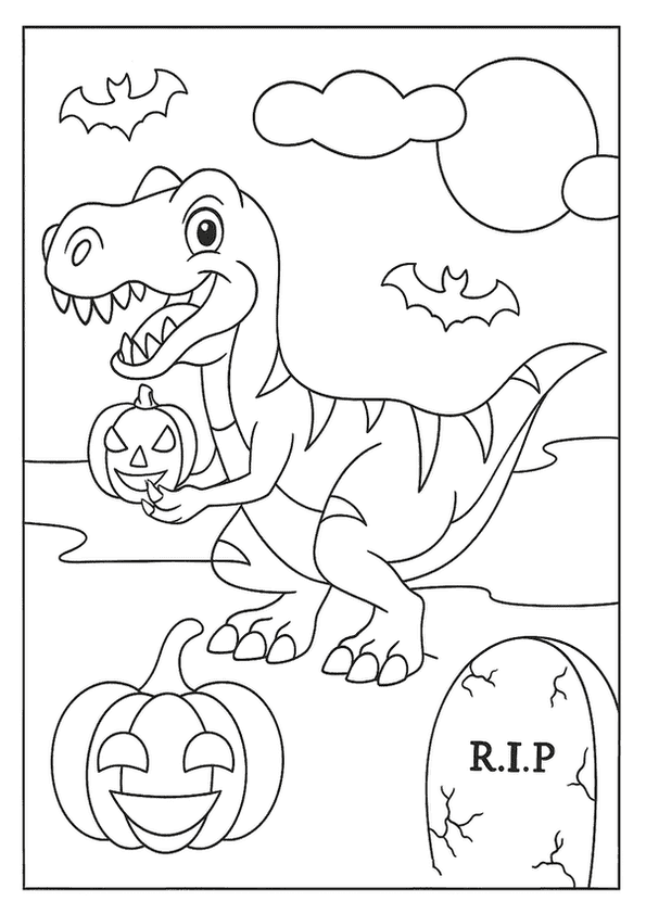 Dino Halloween Treat