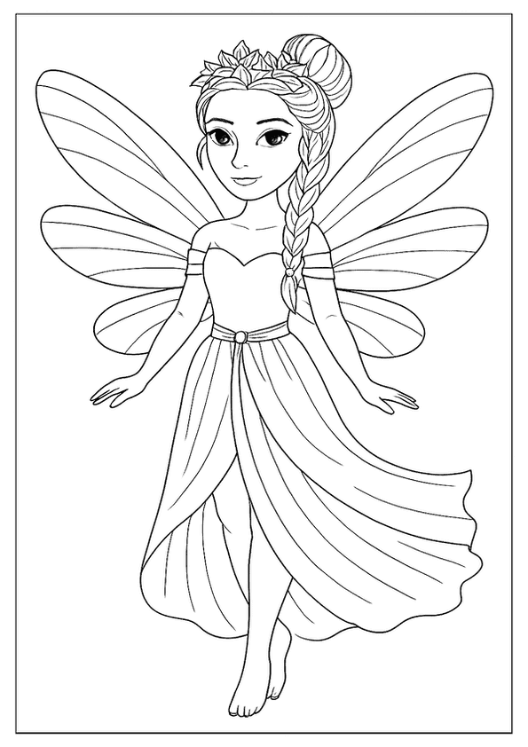 Elegant Fairy Princess Page