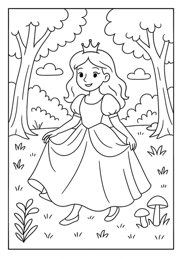 Forest Adventure With Princess
