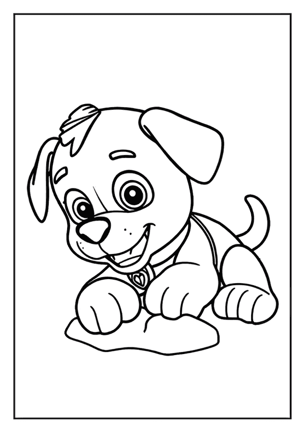 Fun Loving Pup Rubble