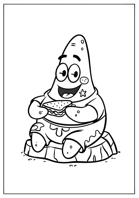 Funny Patrick Cartoon Page