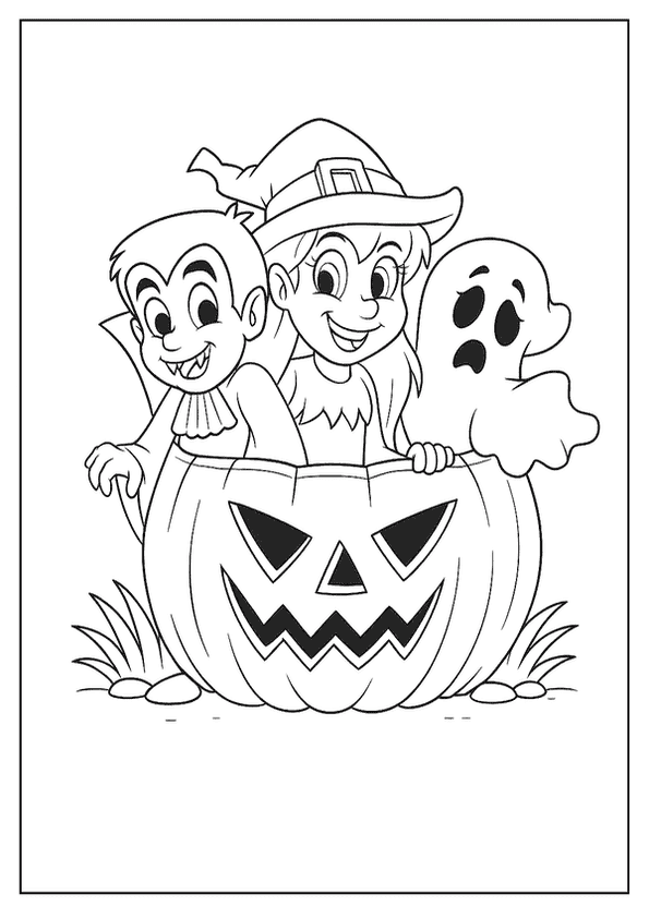 Halloween Trio Pumpkin Fun