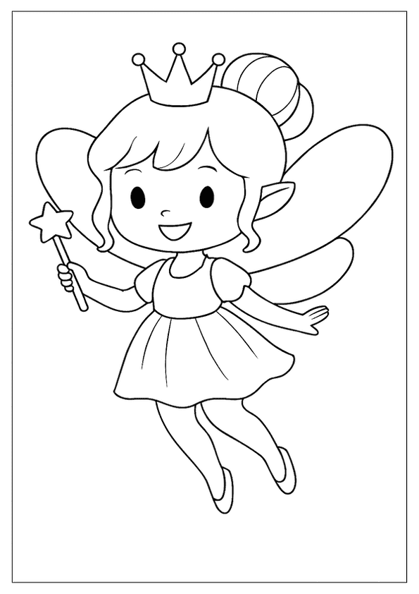 Happy Fairy Printable Art