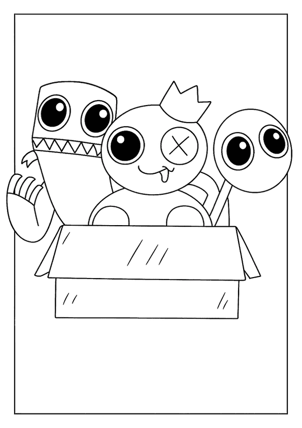 Happy Rainbow Friends Page