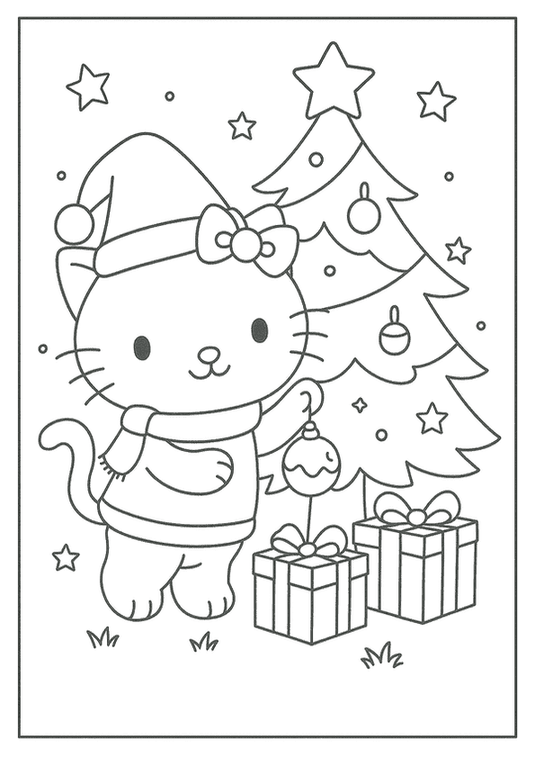 Hello Kitty A Christmas Tree