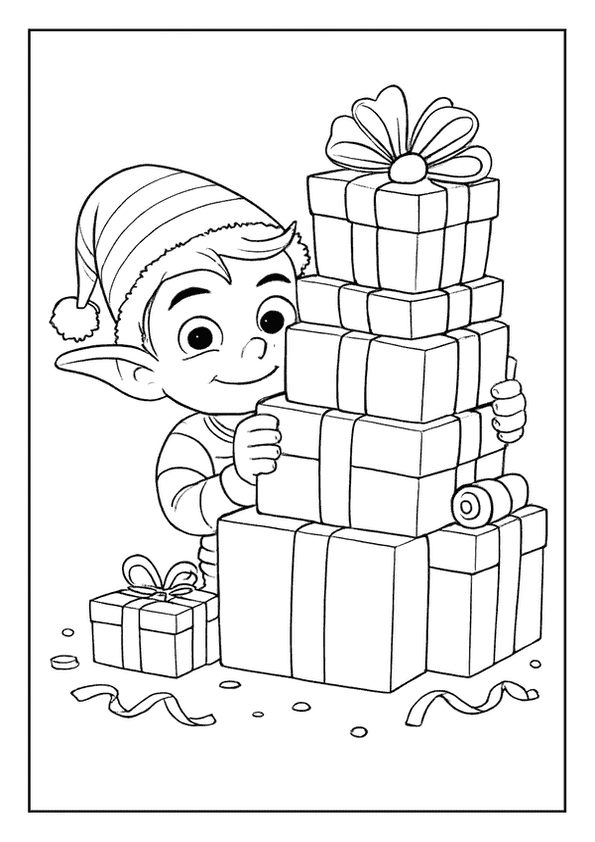 Holiday Helper Gift Stack