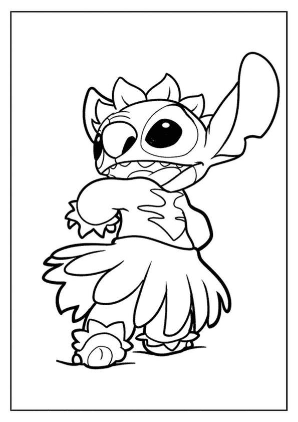 Hula Dancing Stitch Fun