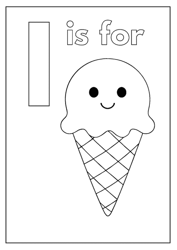 Incredible I Letter Printable