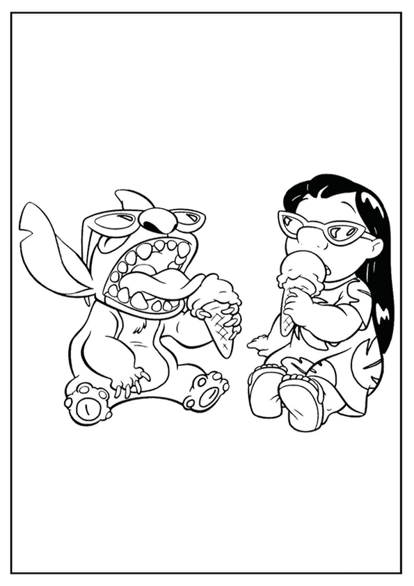 Lilo Stitch Ice Cream