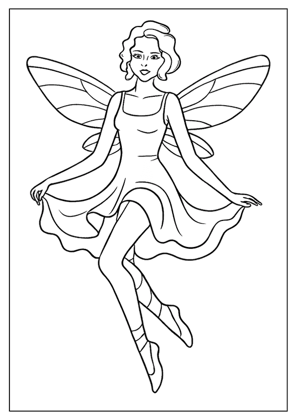 Magical Fairy Coloring Fun