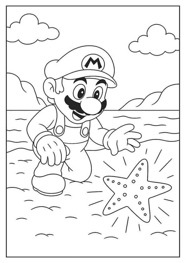 Mario And The Golden Starfish