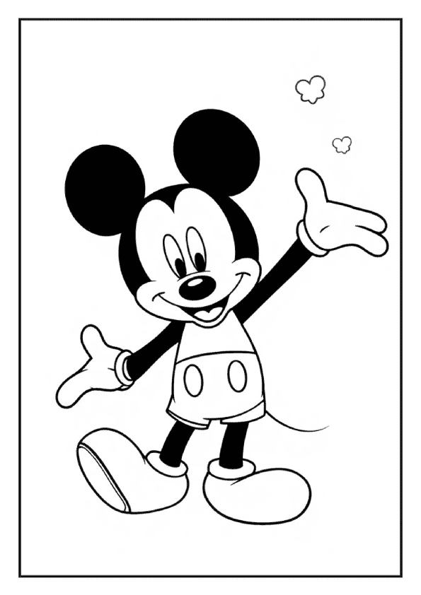 Mickey Greeting Kids Activity