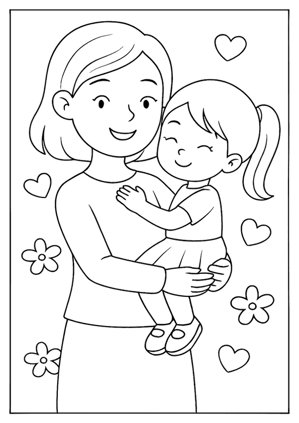 Mother And Daughter Love